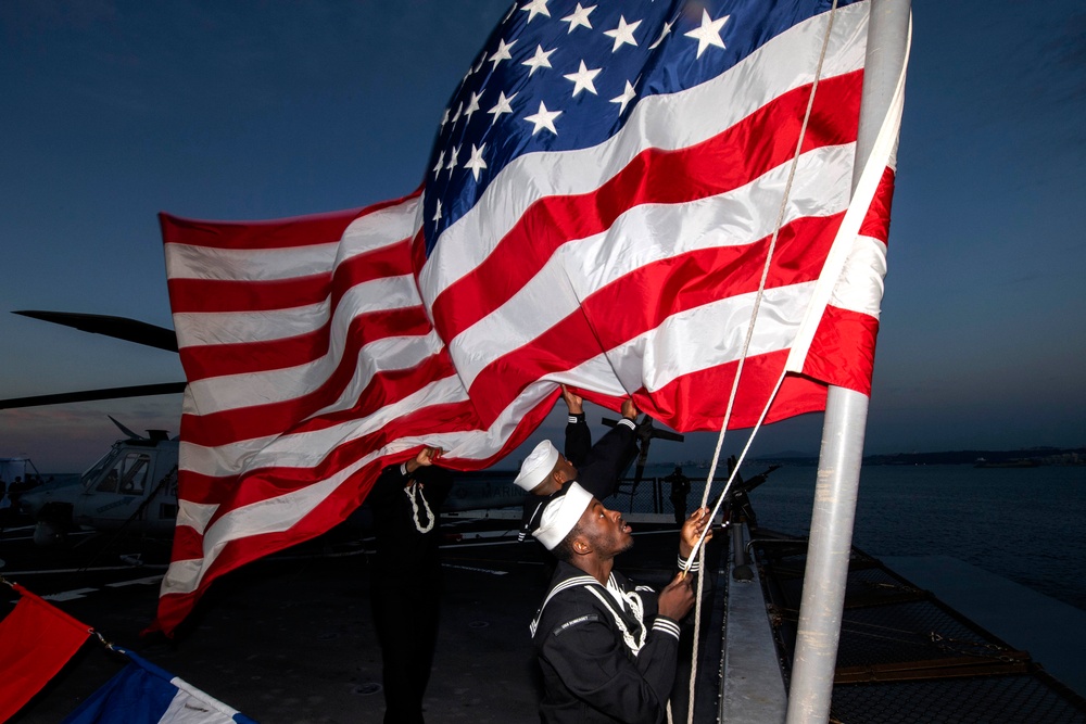 USS Somerset Reception