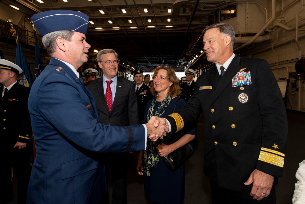 USS Somerset Reception