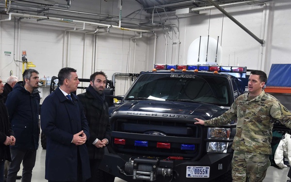 Kosovo parliament members visit 132d Wing