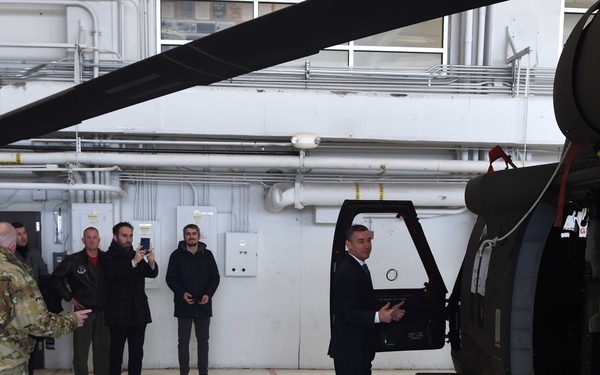 Kosovo parliament members visits 132d Wing