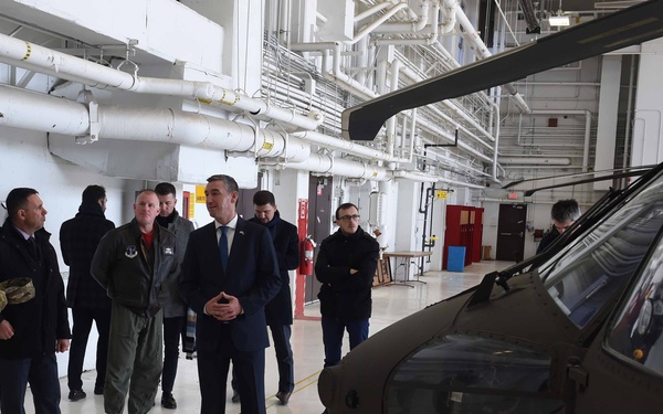 Kosovo parliament members visit 132d Wing