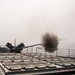 USS Mobile Bay live-fire exercise