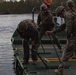 8th Engineer Support Battalion builds an improved ribbon bridge to support 2nd MarDiv