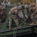 8th Engineer Support Battalion builds an improved ribbon bridge to support 2nd MarDiv