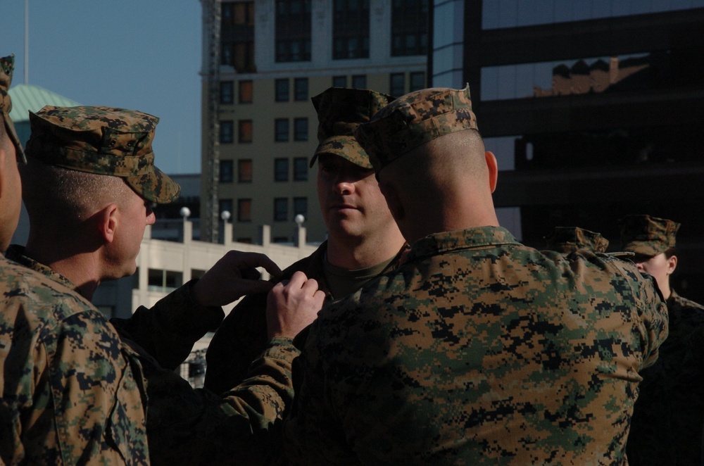 Naval Museum hosts a promotion ceremony