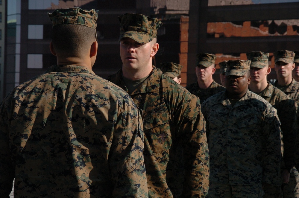 Naval Museum hosts a promotion ceremony