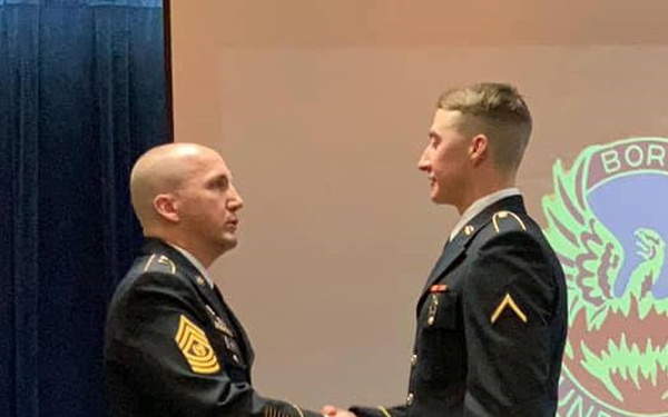 Brock Goodwin Graduates AIT as Honor Grad