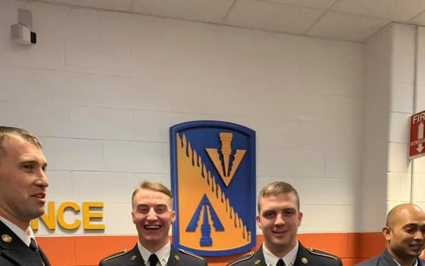 Brock Goodwin Graduates AIT as Honor Grad