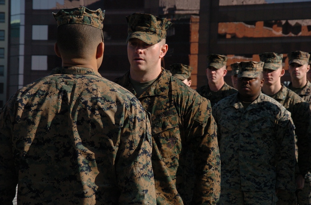 Naval Museum hosts a promotion ceremony