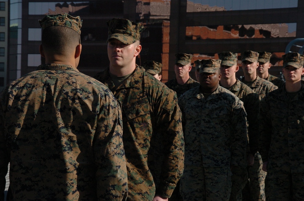 Naval Museum hosts a promotion ceremony