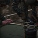 8th Engineer Support Battalion transports light armored vehicles using an improved ribbon bridge