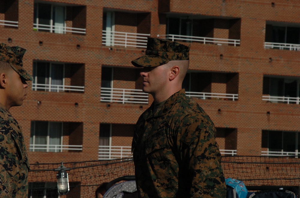 Naval Museum hosts a promotion ceremony