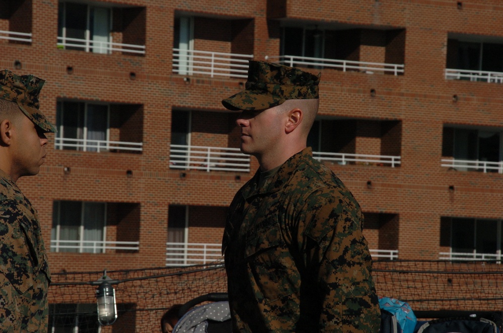 Naval Museum hosts a promotion ceremony