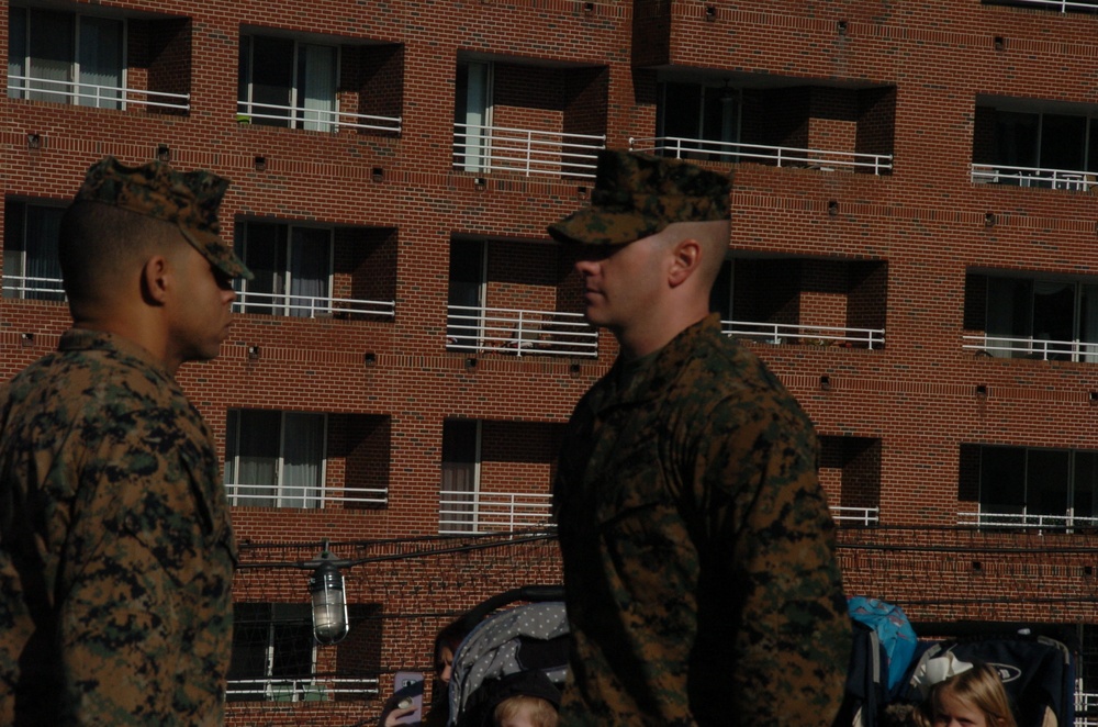 Naval Museum hosts a promotion ceremony