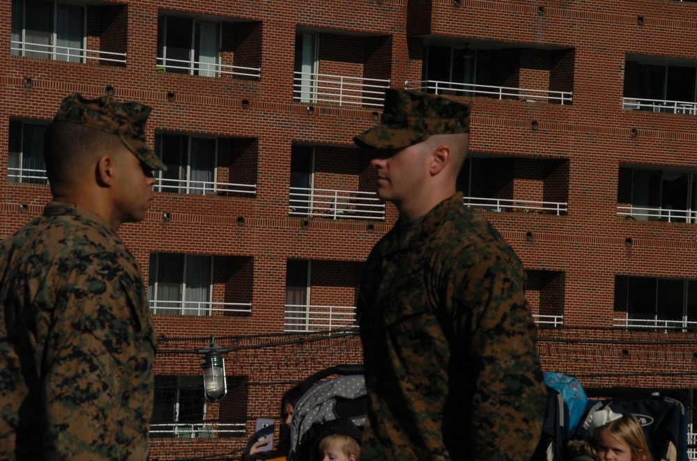 Naval Museum hosts a promotion ceremony