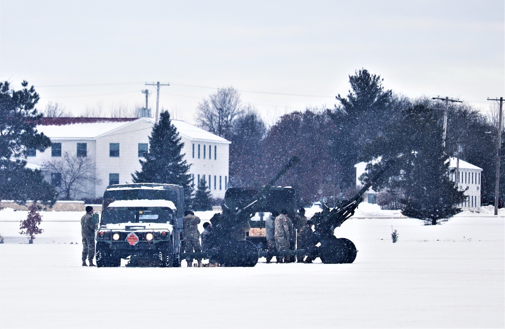 Fort McCoy remembers former President George H. W. Bush with 21-gun salute