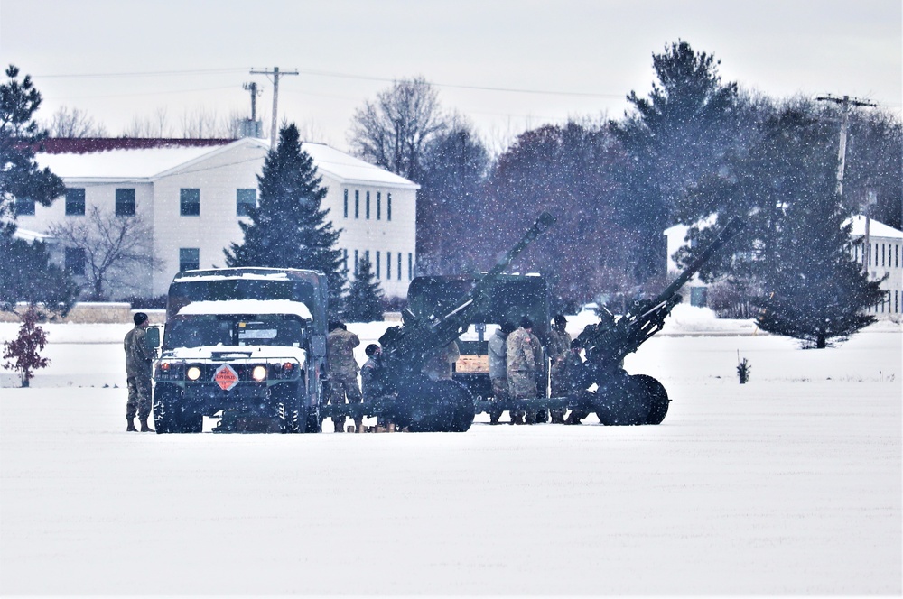 Fort McCoy remembers former President George H. W. Bush with 21-gun salute