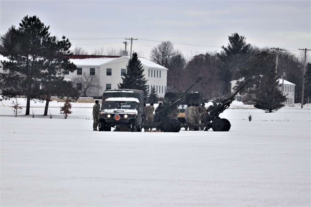 Fort McCoy remembers former President George H. W. Bush with 21-gun salute