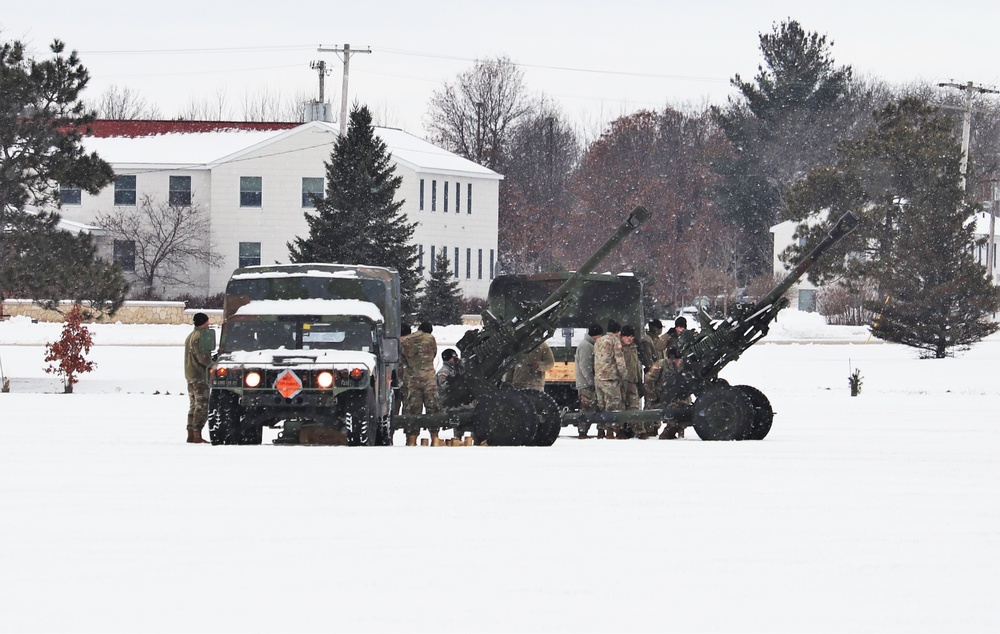 Fort McCoy remembers former President George H. W. Bush with 21-gun salute