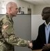 Hon. Carlos Hopkins visits troops.