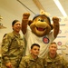 U.S. Soldiers meet Chicago Cubs mascot