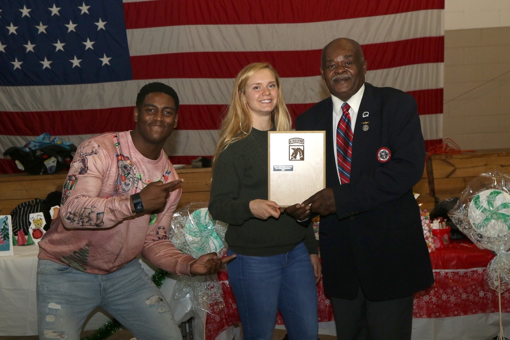 XVIII Airborne Corps hosts holiday party