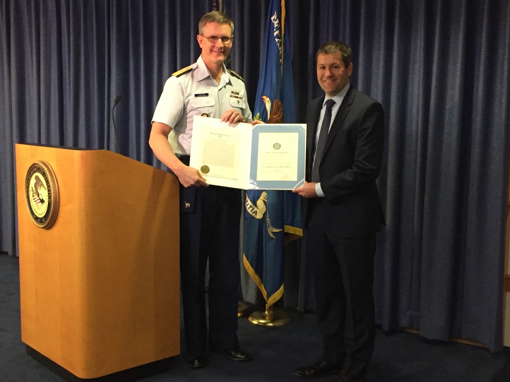 U.S. Attorney Braverman receives Coast Guard Distinguished Public Service Award