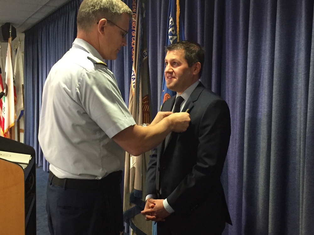 U.S. Attorney Braverman receives Coast Guard Distinguished Public Service Award