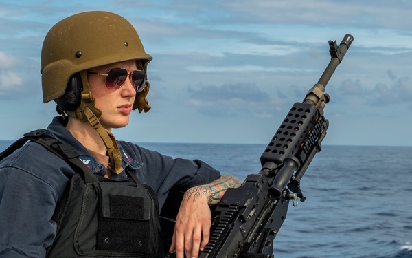 Gunner's Mate Stands By