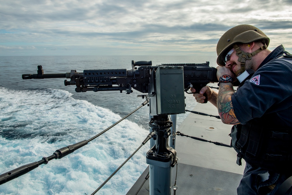 Sailor Fires M240B