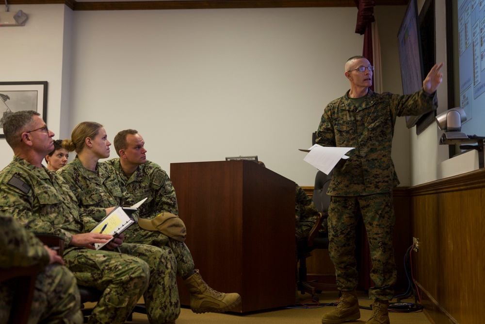 2nd Fleet visits II MEF