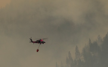 Cal Guard’s newest helicopters make fire debut during Camp Fire