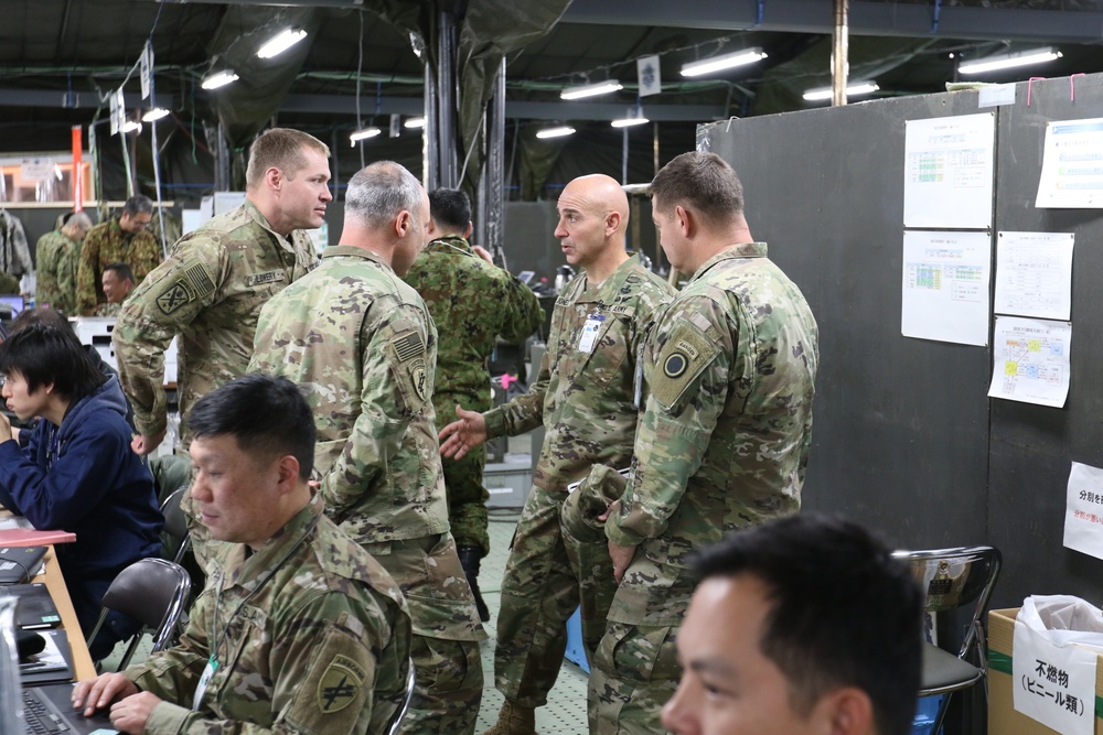 U.S. Army Pacific Command Sergeant Major Visits Japan For Exercise Yama Sakura