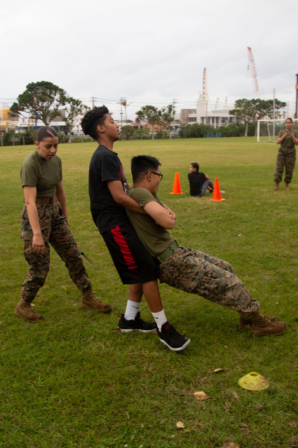 Camp Lester Middle School students conduct CFT