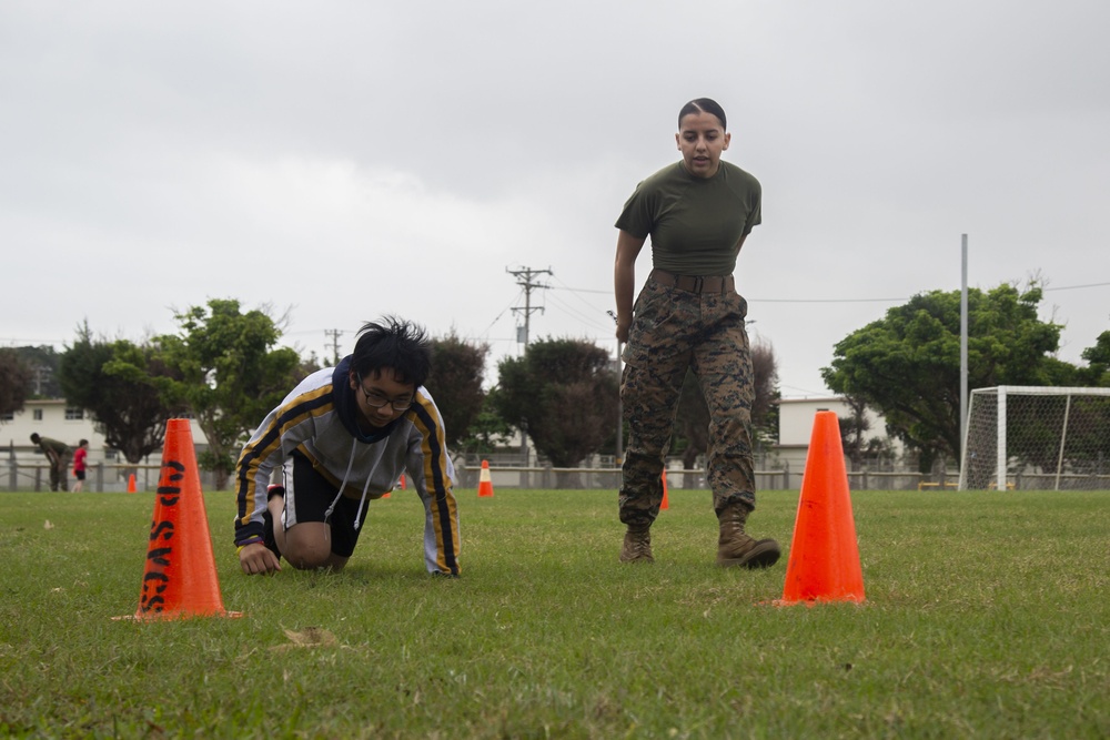 Camp Lester Middle School students conduct CFT