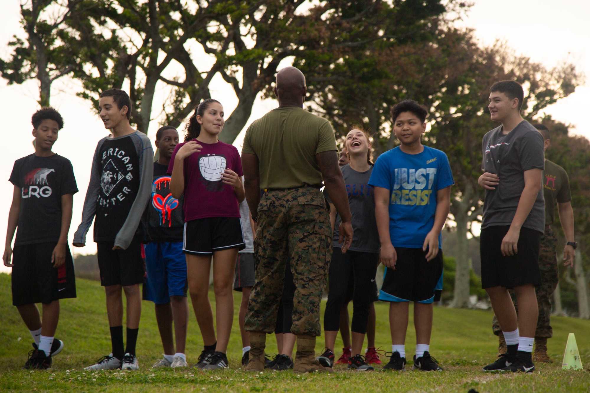 Dvids - Images - Camp Lester Middle School Students Conduct Cft [Image 5 Of  7]