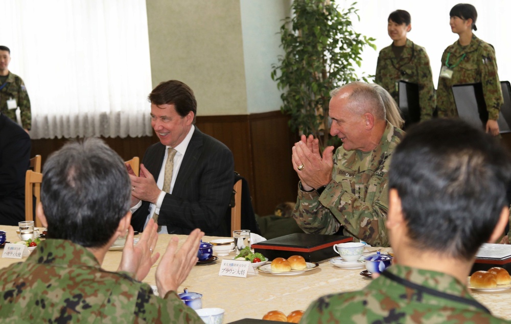 U.S. Ambassador Hagerty visits Yama Sakura 75