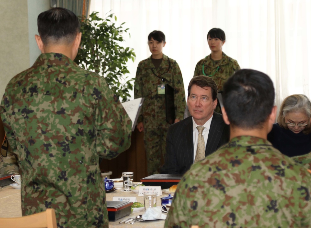 U.S. Ambassador Hagerty visits Yama Sakura 75