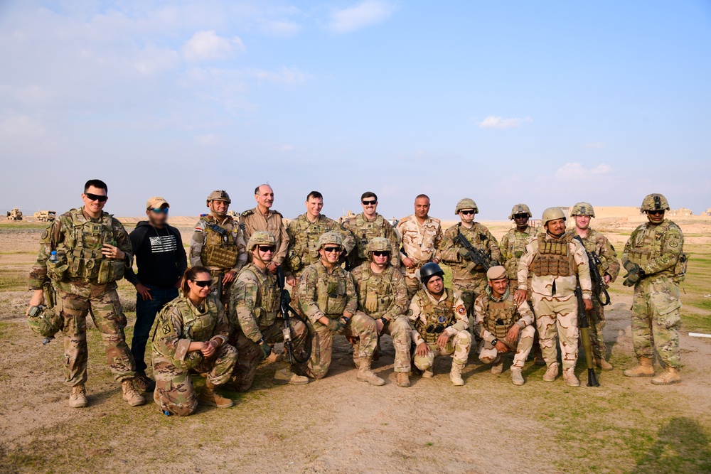 Brave Rifles Troopers Conduct Combined Exercise with Iraqi Partners