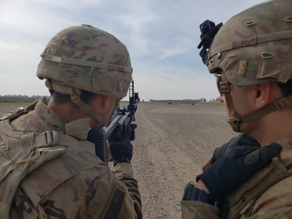 Brave Rifles Troopers Conduct M320 Range