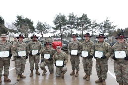 2CR’s FA Squadron presents “Best of the Best” awards