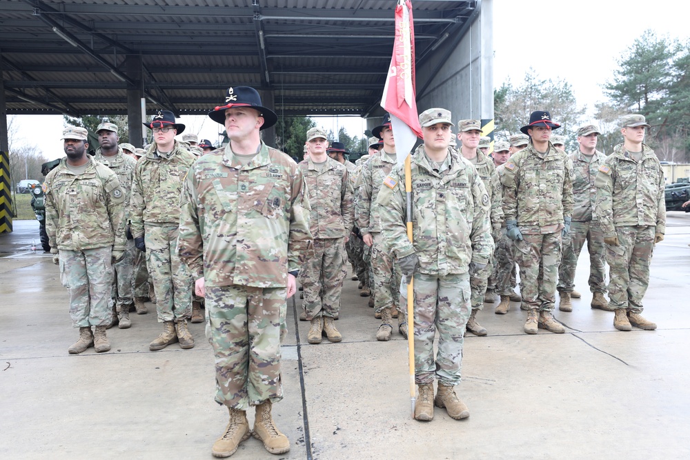 2CR’s FA Squadron presents “Best of the Best” awards