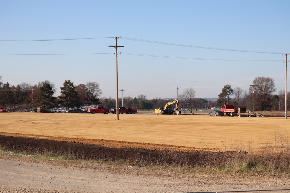 Contractors complete new parking area on Fort McCoy’s cantonment