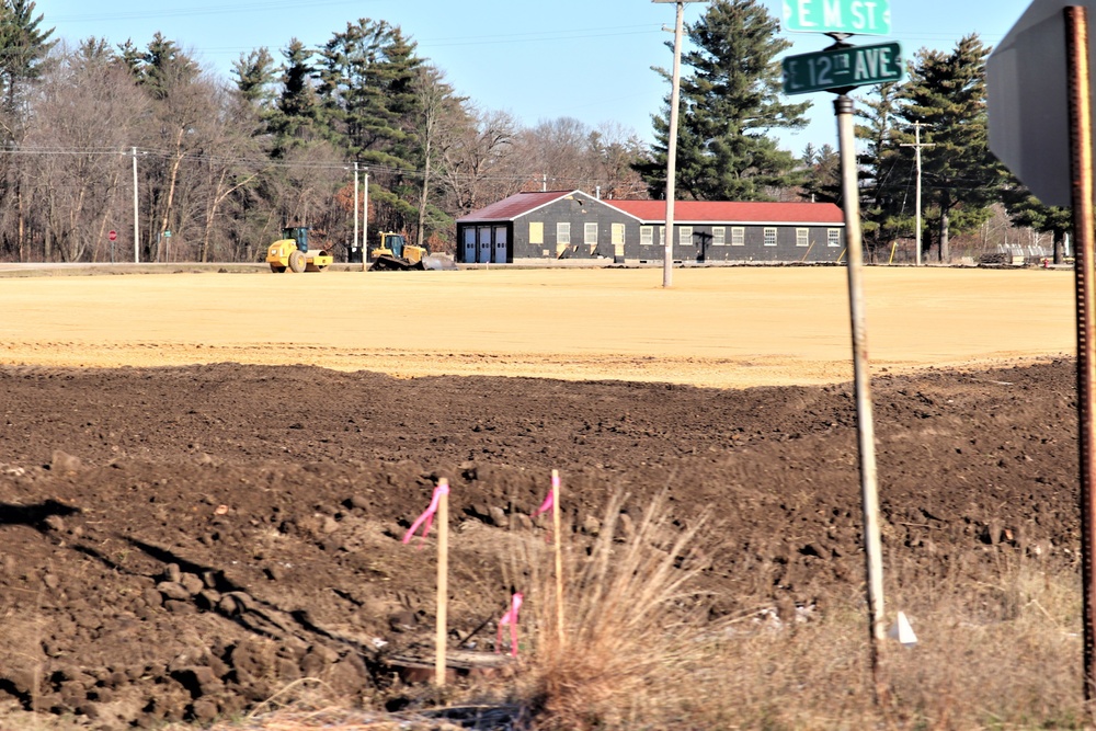 Contractors complete new parking area on Fort McCoy’s cantonment