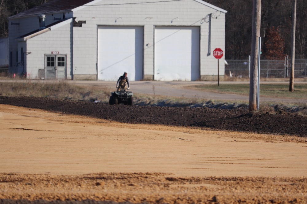 Contractors complete new parking area on Fort McCoy’s cantonment