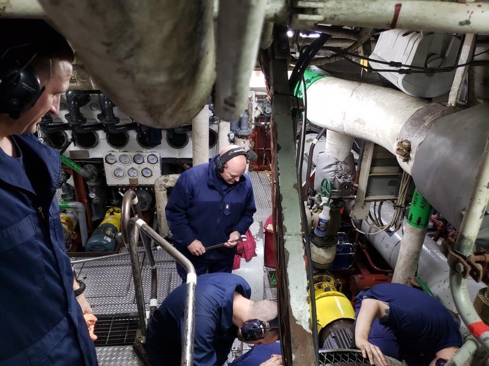 USCGC Mellon crew maintains 50-year-old cutter