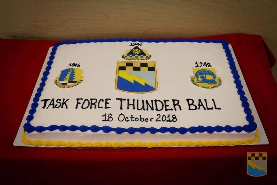 519th Military Intelligence Battalion 70-year Anniversary Cake