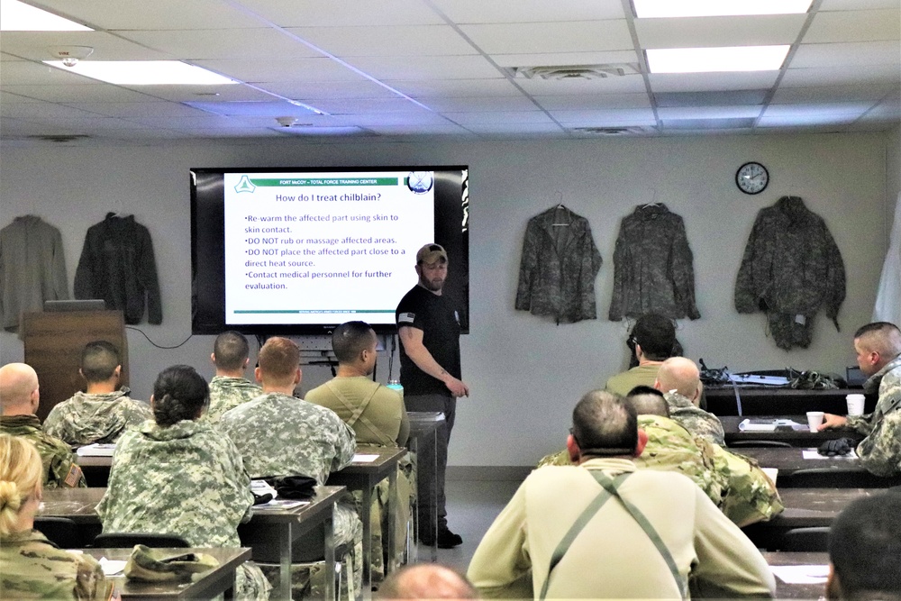 First CWOC class starts training for 2018-19 winter season at Fort McCoy