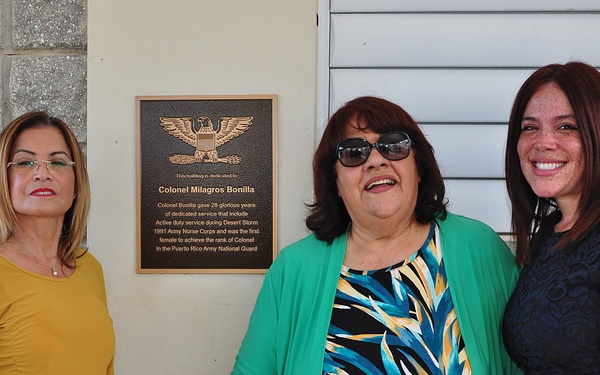 PRNG Dedicates Building to Retired US Army Nurse