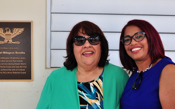 PRNG Dedicates Building to Retired US Army Nurse